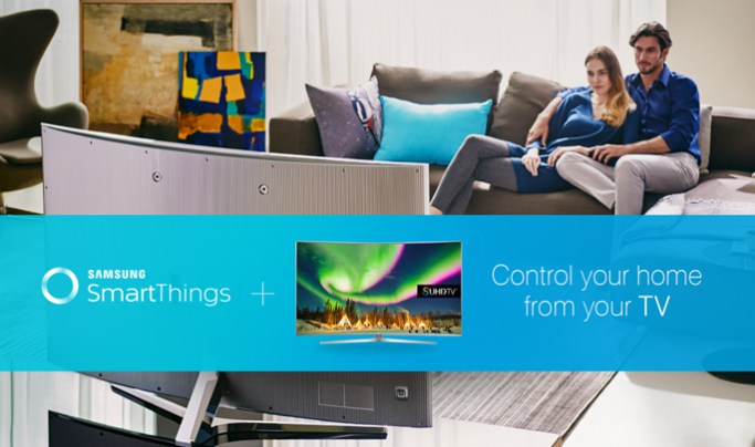 SmarTV da Samsung se torna um hub de automação residencial.